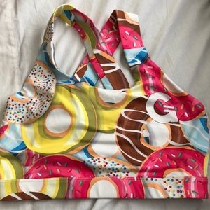 GRRRL donut sports bra
